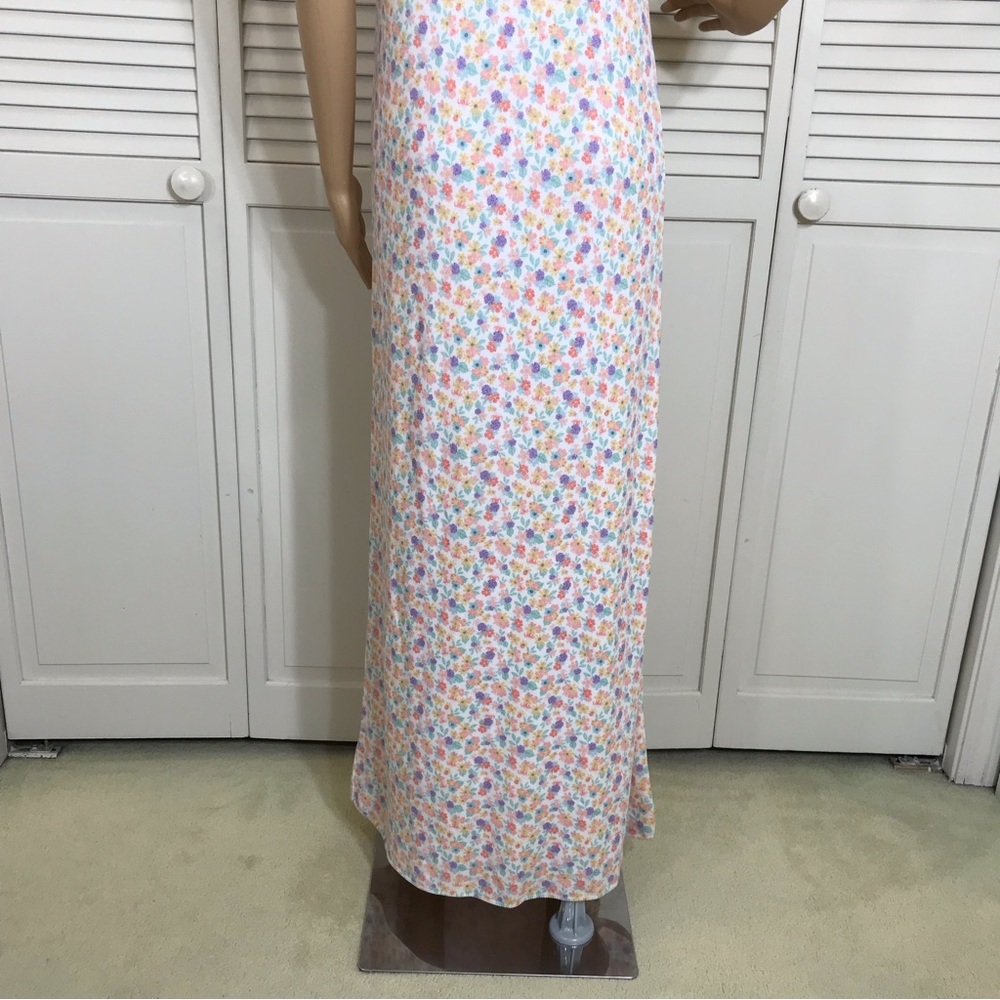 NWOT Zara Knit Floral Print Midi Dress Large - Picture 11 of 16